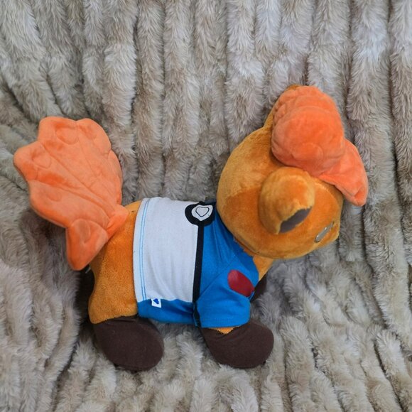 Vulpix Build-A-Bear Workshop Stuffed Animal Pokemon Nintendo plush plushie shirt - Picture 4 of 12